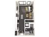 Jules Micro7 Studio 457sf